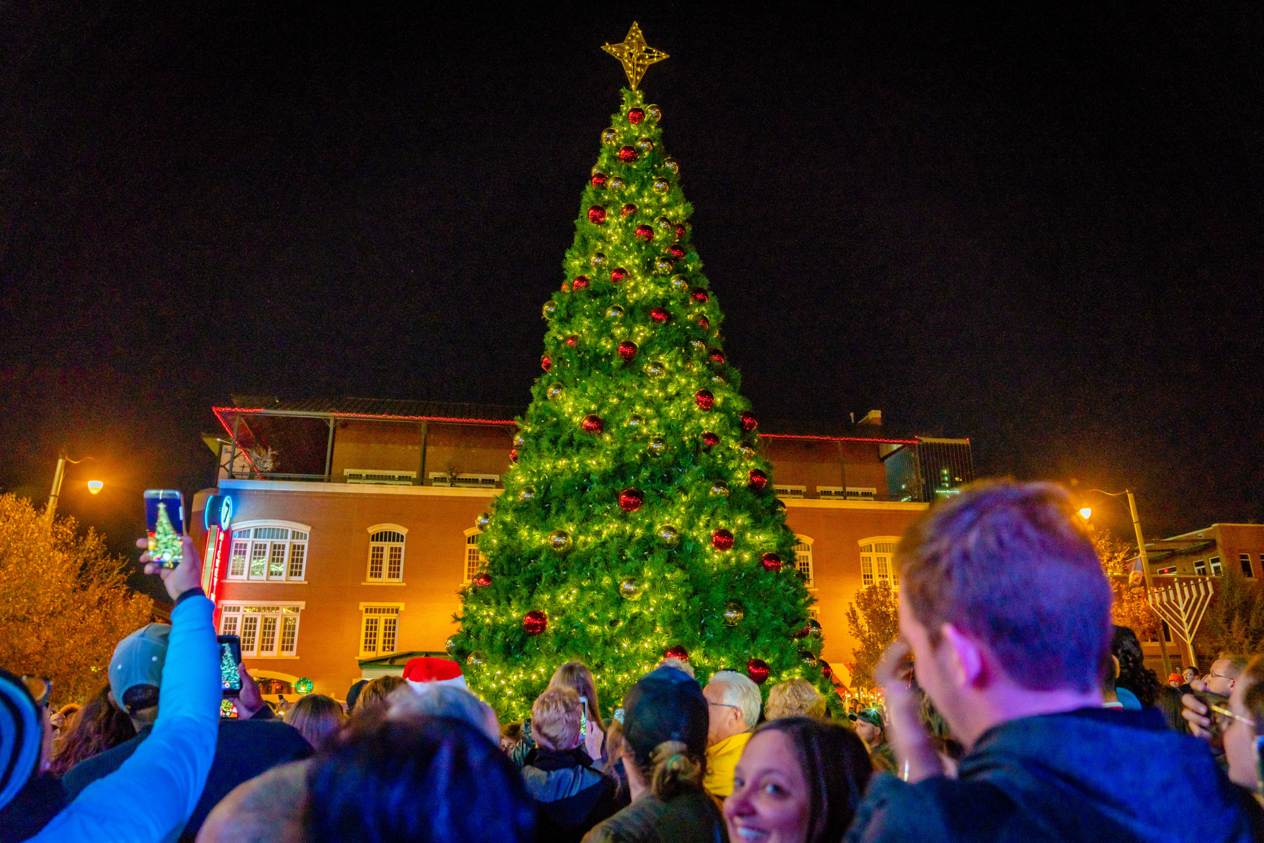 Oklahoma Christmas Tree Lighting 2022 Oklahoma City Tree Lighting Festival - Downtown In December